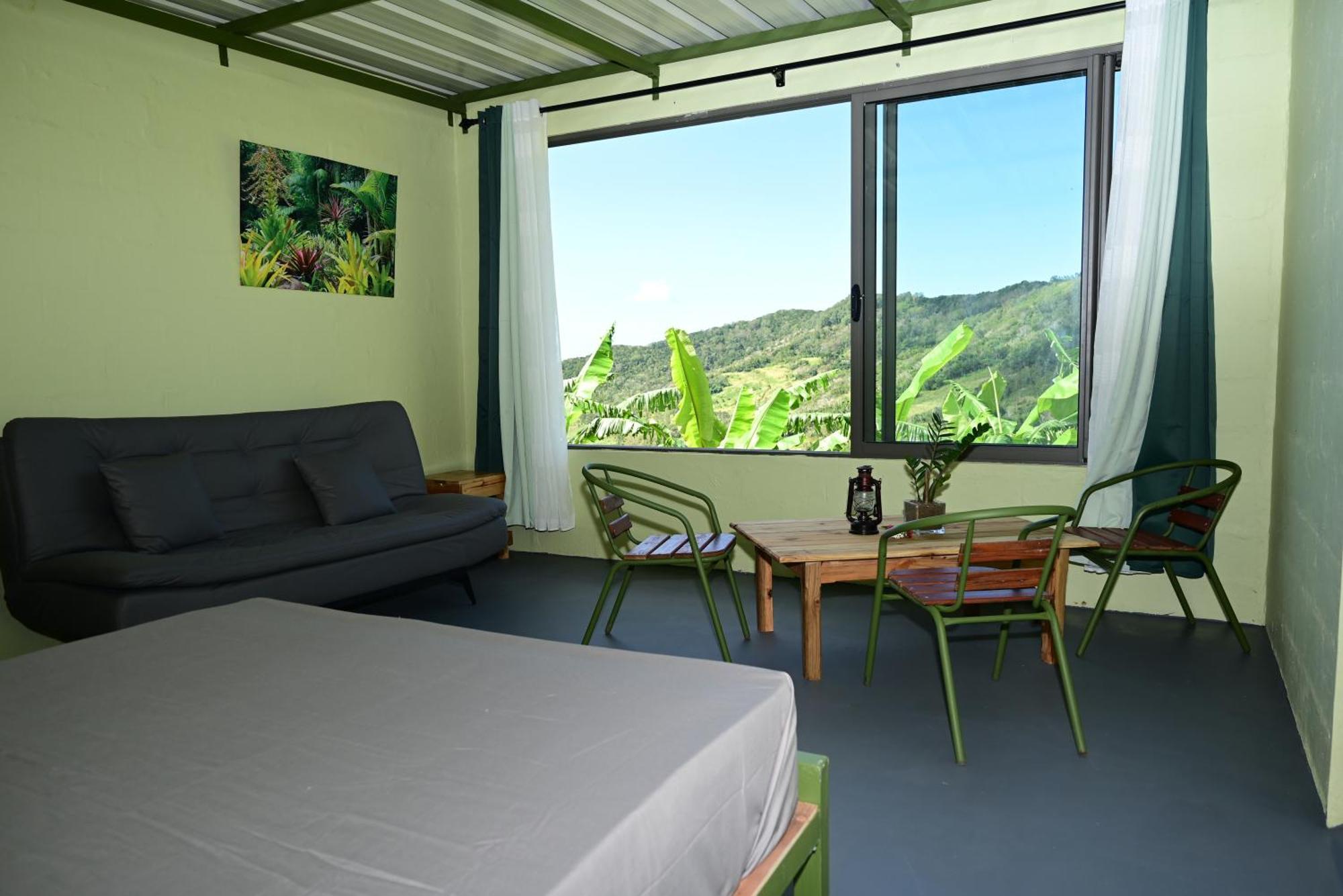 The Green Shack Quatre Soeurs Buitenkant foto
