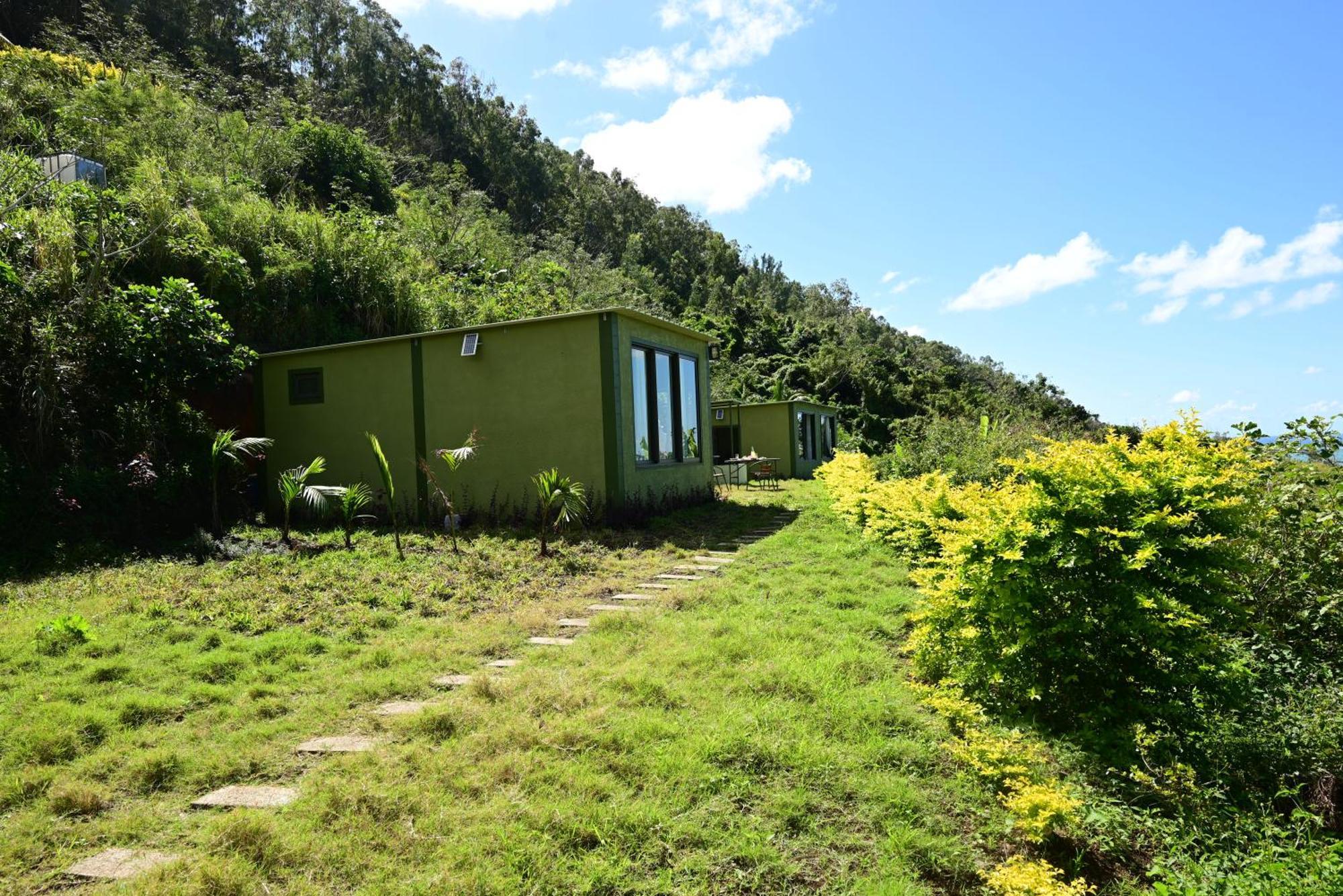 The Green Shack Quatre Soeurs Buitenkant foto