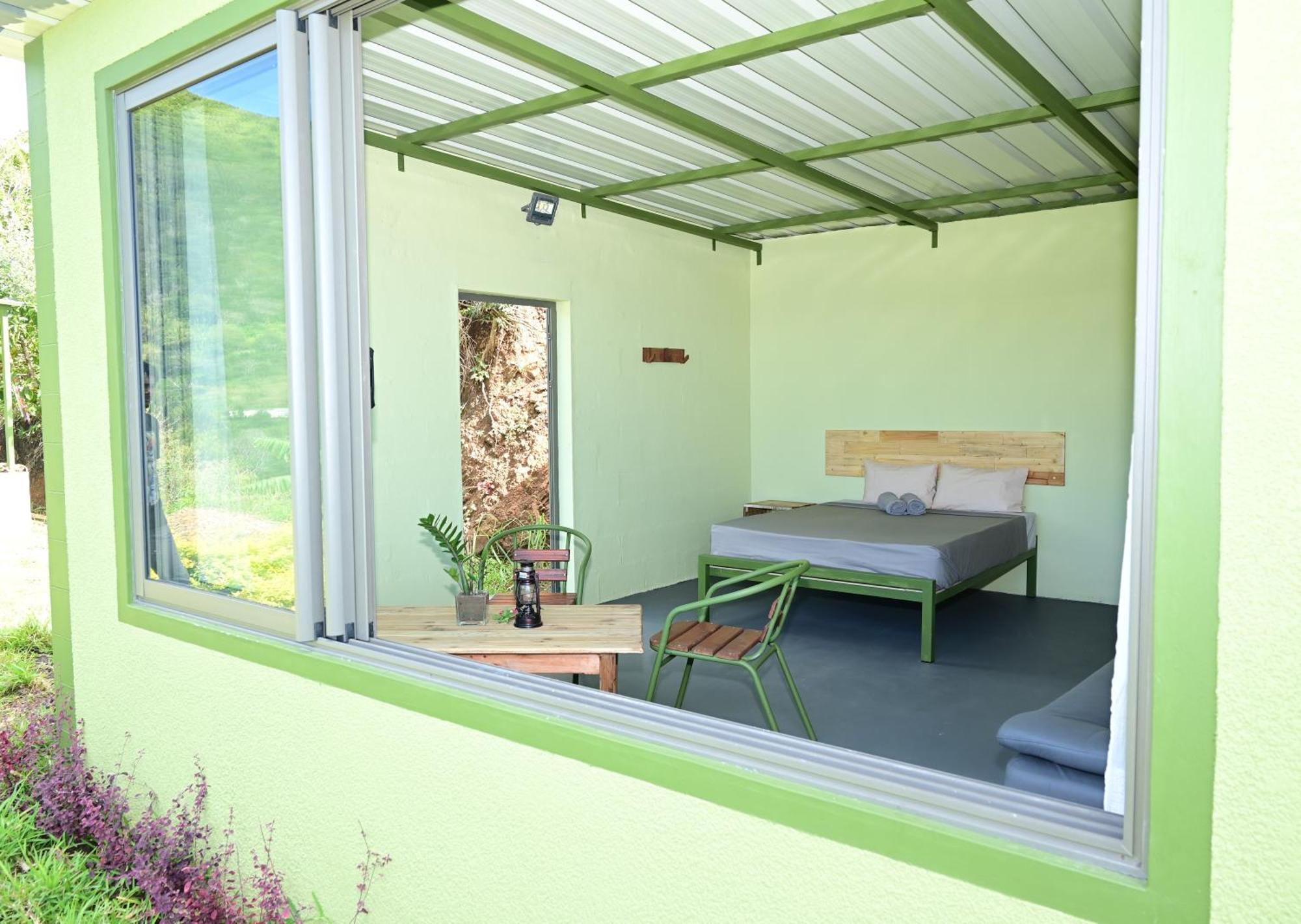 The Green Shack Quatre Soeurs Buitenkant foto